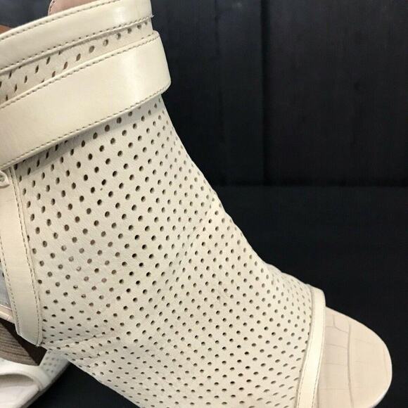 Sam Edelman Leather Peep Toe Emmie Sandals Women's Size 9.5 High Heel Sandals - Picture 7 of 11